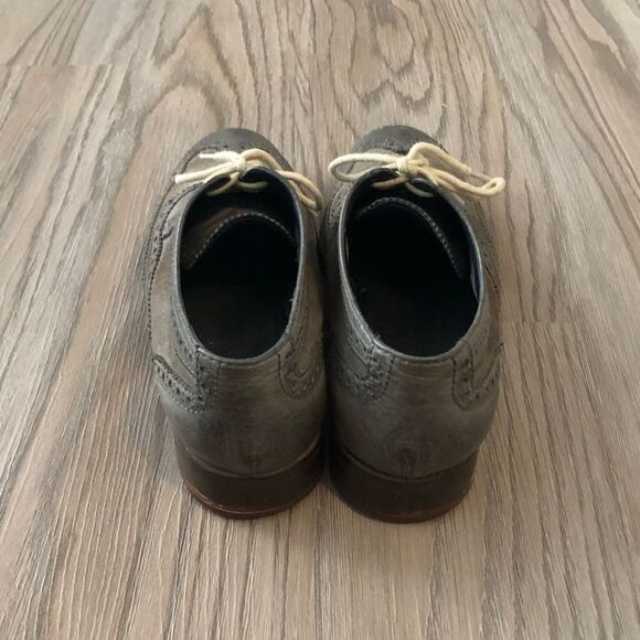 Cole Haan Charcoal Gray Oxfords - Picture 3 of 6